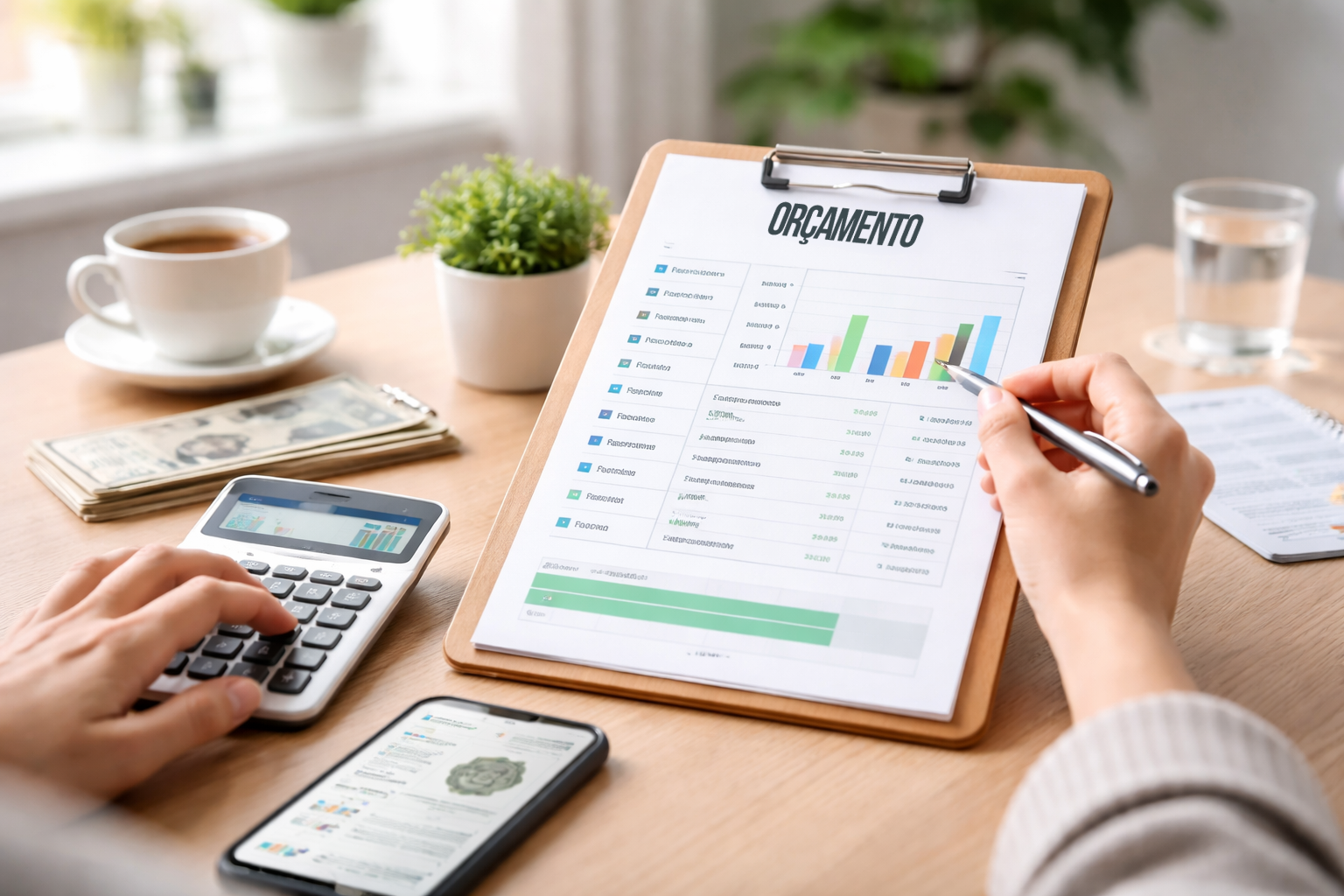 Como manter um orçamento equilibrado com a sua renda