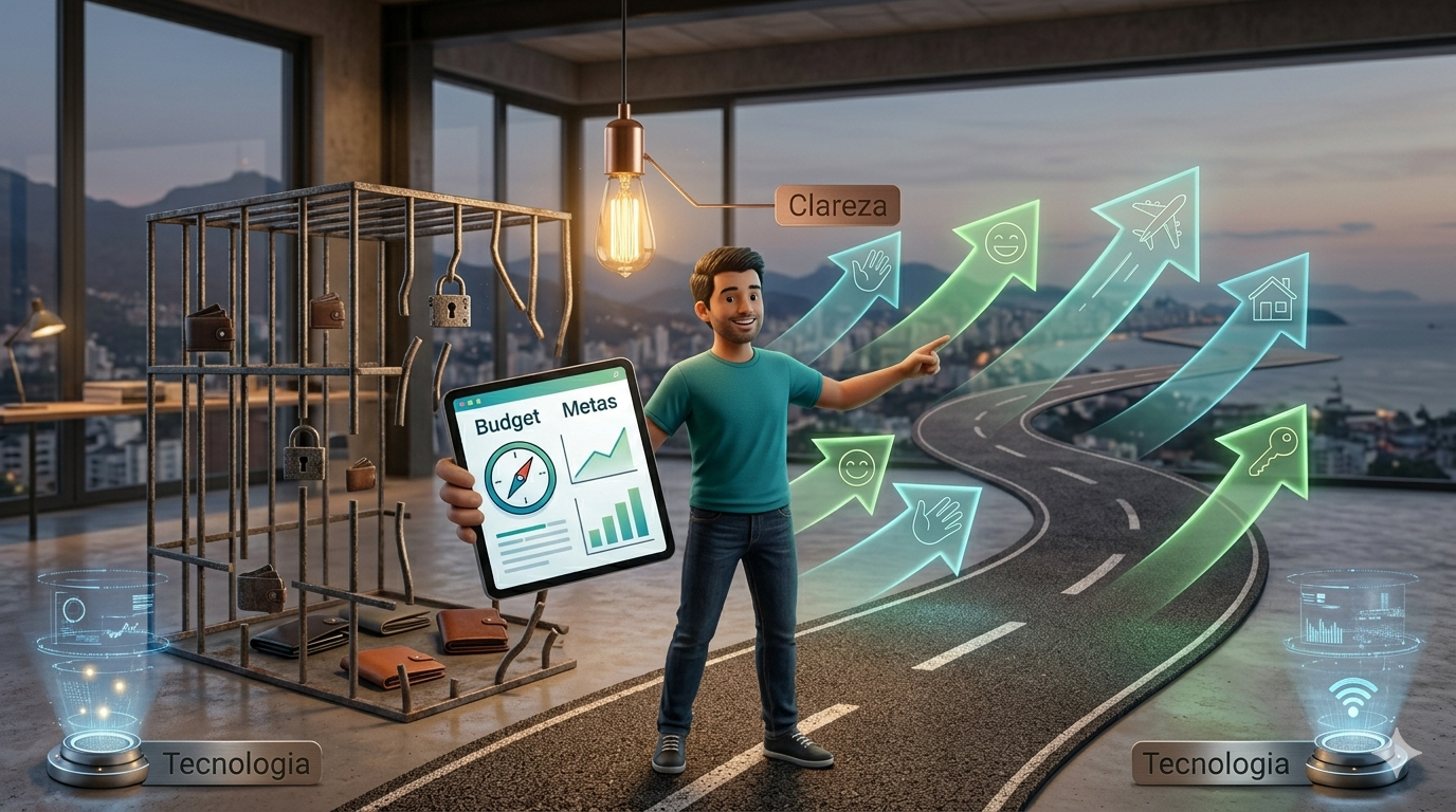 Planejar não tira liberdade, dá!