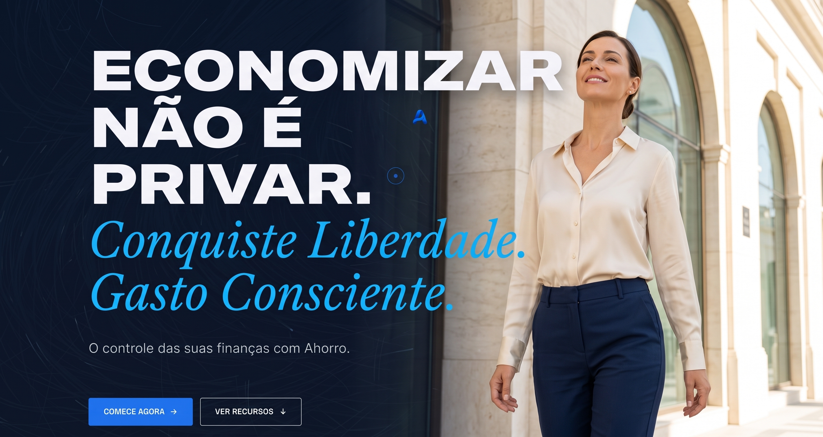 O FluirPay agora é Ahorro. E o futuro das suas finanças ficou bem mais azul.